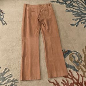Express suede editor pants